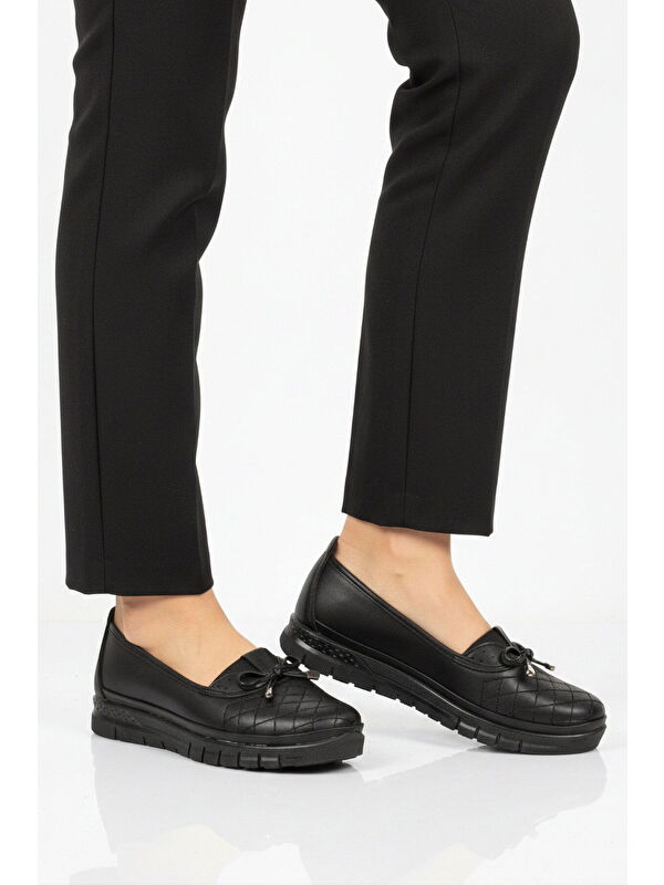 Ayakmod Siyah Ayakmod Hafif Kadın Casual Ayakkabı 1210 Z