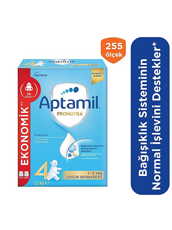 Aptamil 4 Prebiyotikli Çocuk Devam Sütü 1200 Gr