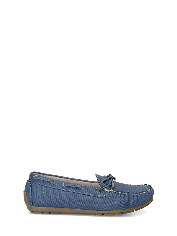 Polaris 327020.Z 6FX Mavi Kadın Loafer