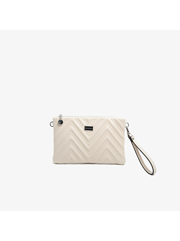 Silver Polo Kadın Portföy Çantası SP1250-M211 SILVER POLO Portföy & Clutch Bej-Bej