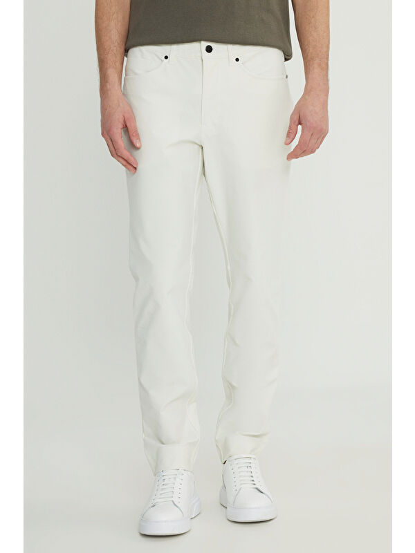 Altınyıldız Classics Erkek Taş 360 Her Yöne Esneyen Slim Fit Dar Kesim Pamuklu 5 Cep Casual Pantolon