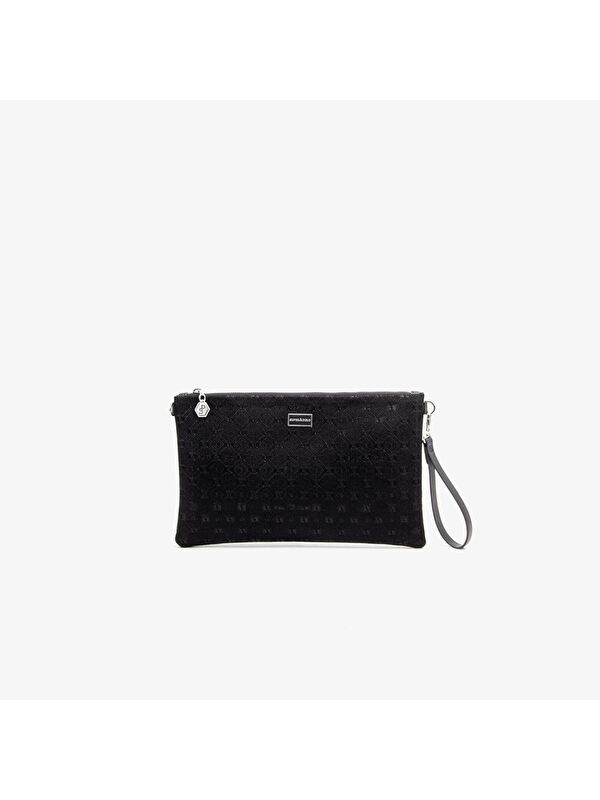 Silver Polo Kadın Portföy Çantası SP1034-M158 SILVER POLO Portföy & Clutch Siyah-Siyah