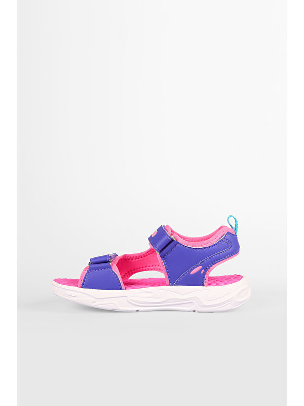 But Işıklı Kız Okul Öncesi Mor Sandalet - Görsel 3