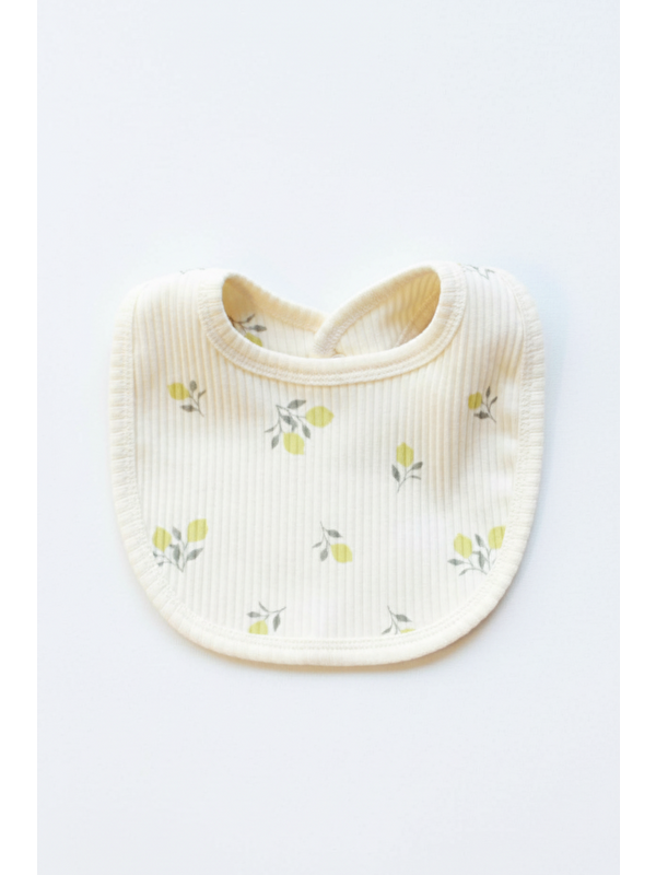 Oh La La Koala For Little Ones Limon Desenli Kaşkorse Çıt Çıtlı Bebek Önlük