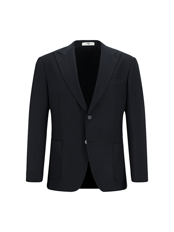 Kiğılı Muscle Fit Elastanlı Spor Blazer Ceket