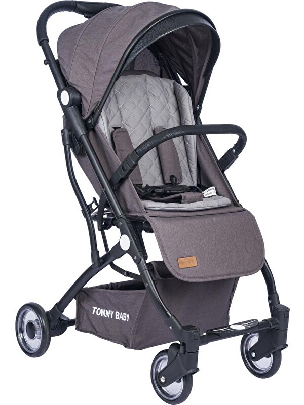 TOMMYBABY Golf Kabin Bebek Arabası Black Kabin Boy