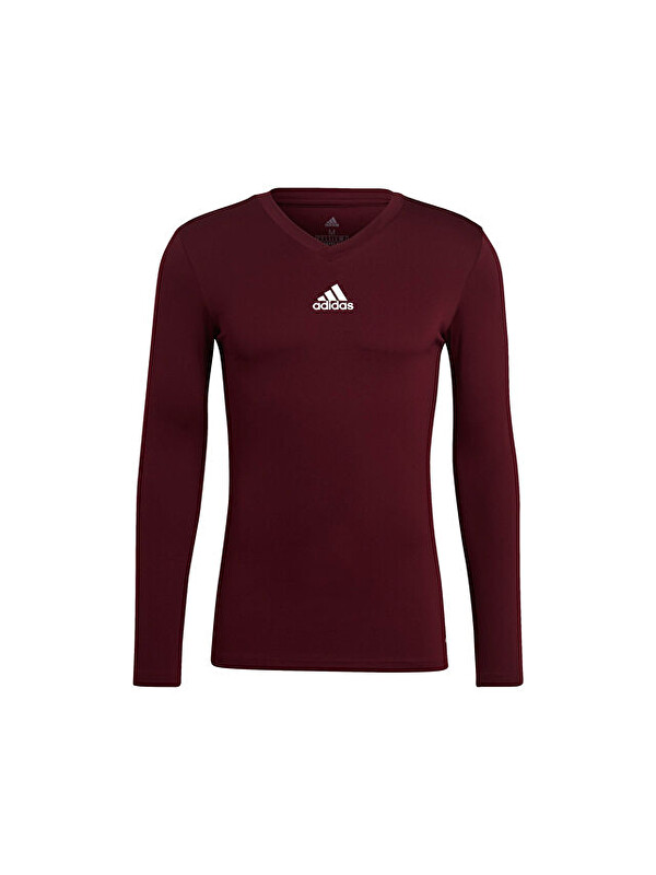 Adidas TEAM BASE TEE Erkek Futbol Antrenman Uzun Kollu Tişört GN7503 Kırmızı