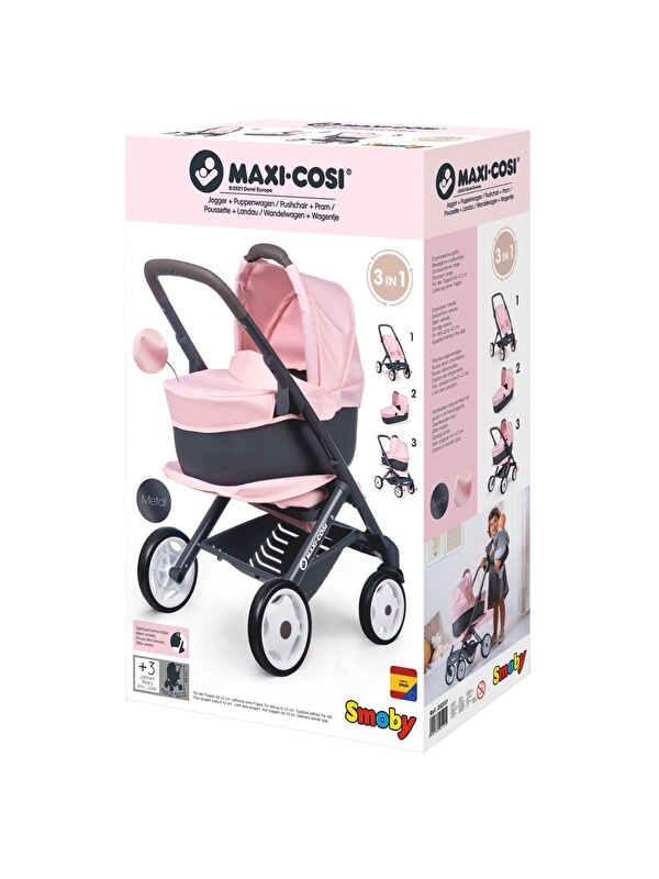 Smoby Maxi Cosi 3'ü 1 Arada Bebek Arabası