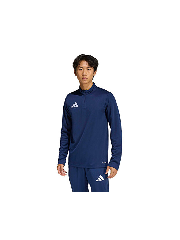 Adidas Ent26 Tr Top Erkek Futbol Uzun Kollu Antrenman Tişörtü JZ6651 Lacivert
