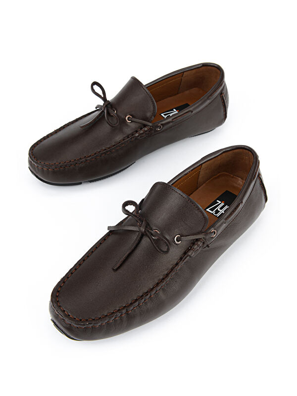 Ziya Ayakkabi Siyah Ziya Ayakkabi Hakiki Erkek Deri Günlük 1611065ZE0791