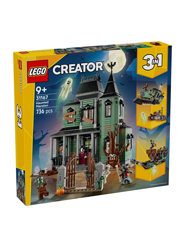 Lego Creator 3 in 1 Hayaletli Köşk 31167