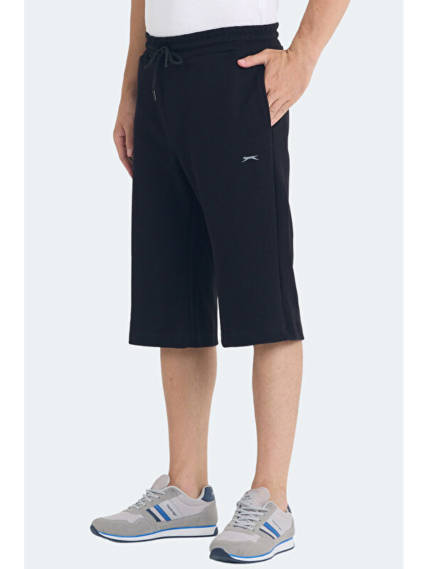 SLAZENGER VILJA I Erkek Cepli Kapri Siyah Şort