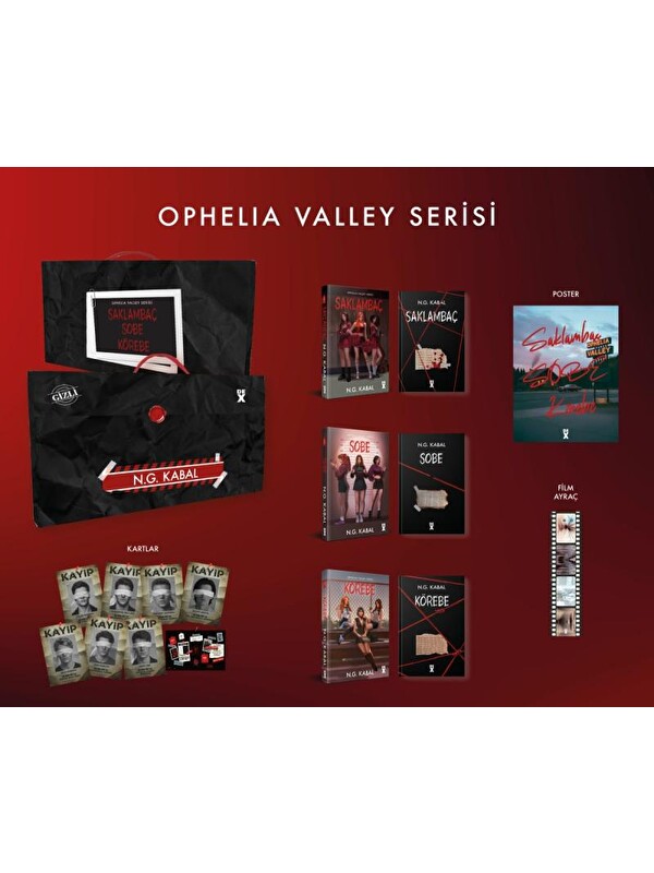 DEX Kitap Saklambaç Serisi Kutulu Set - N. G. Kabal