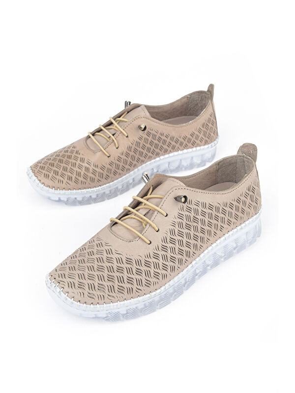 Ziya Ayakkabi Siyah Ziya Ayakkabi Hakiki Kadın Deri Günlük 1611046Z8031