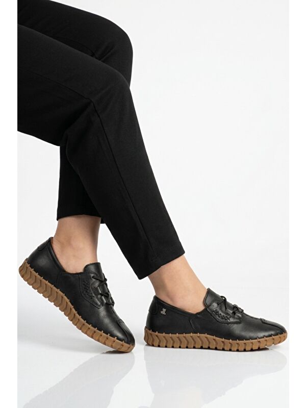 Venüs Bej Venüs Hakiki Deri Kadın Casual Ayakkabı 2010731Y Z