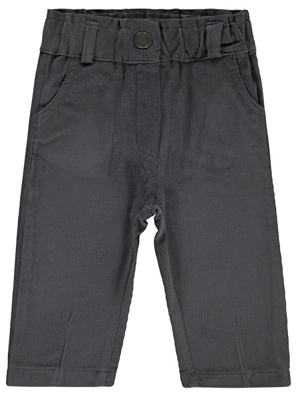 Civil Baby Basic 6-18 Ay Pantolon - Gri 6-9 Ay