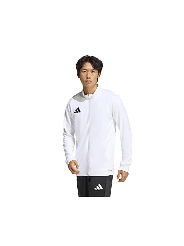 Adidas Ent26 Tk Jkt Erkek Futbol Kamp Fermuarlı Sweatshirt JZ6591 Beyaz