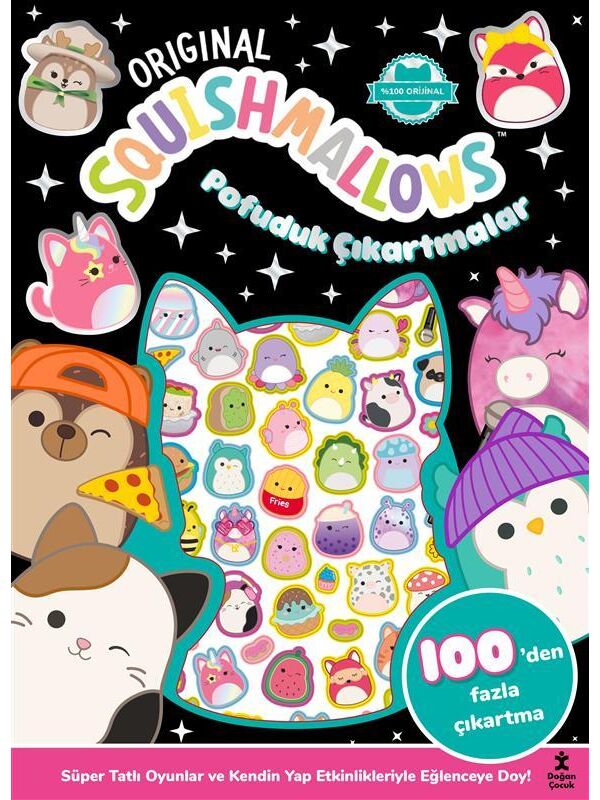 Doğan Çocuk Squishmallows Pofuduk Çıkartmalar