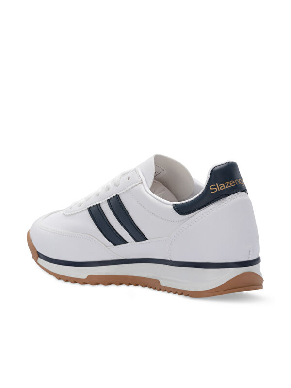 OKLAHOMA Erkek Beyaz / Lacivert Günlük Spor Ayakkabısı - Görsel 4