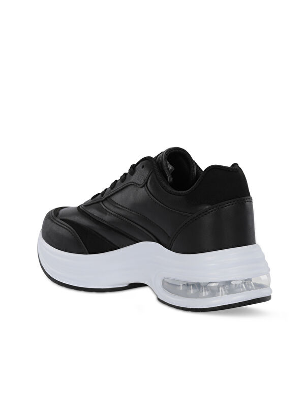 ZERDA Kadın Siyah / Beyaz Günlük Spor Ayakkabısı - Görsel 4