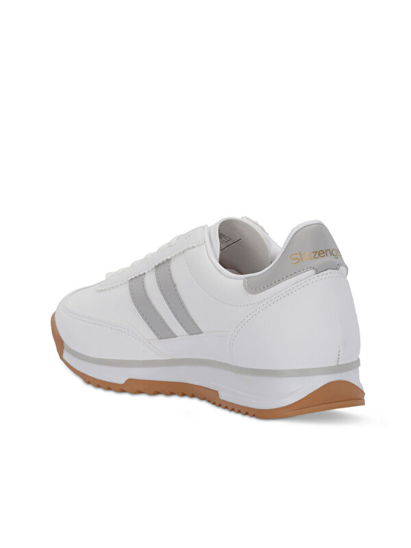 OKLAHOMA Kadın Beyaz / Gri Günlük Spor Ayakkabısı - Görsel 4