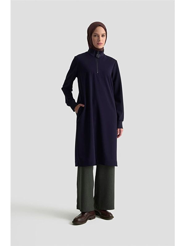 ARMİNE Tunik Ort412 Lacivert