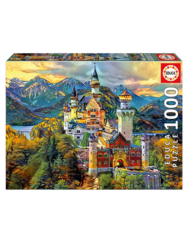 Educa Puzzle 1000 Parça Neuschwanstein Şatosu 19933