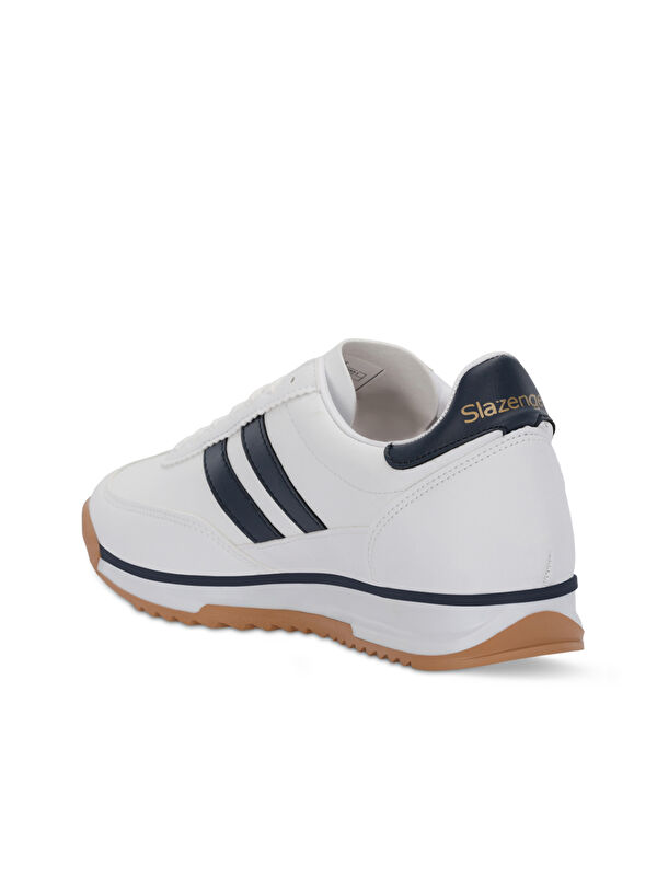 OKLAHOMA Kadın Beyaz / Lacivert Günlük Spor Ayakkabısı - Görsel 4