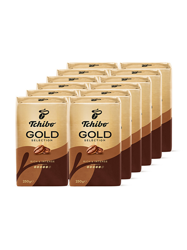 Tchibo Gold Selection 12x250g Filtre Kahve