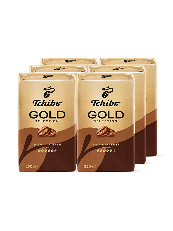 Tchibo Gold Selection 6x250g Filtre Kahve