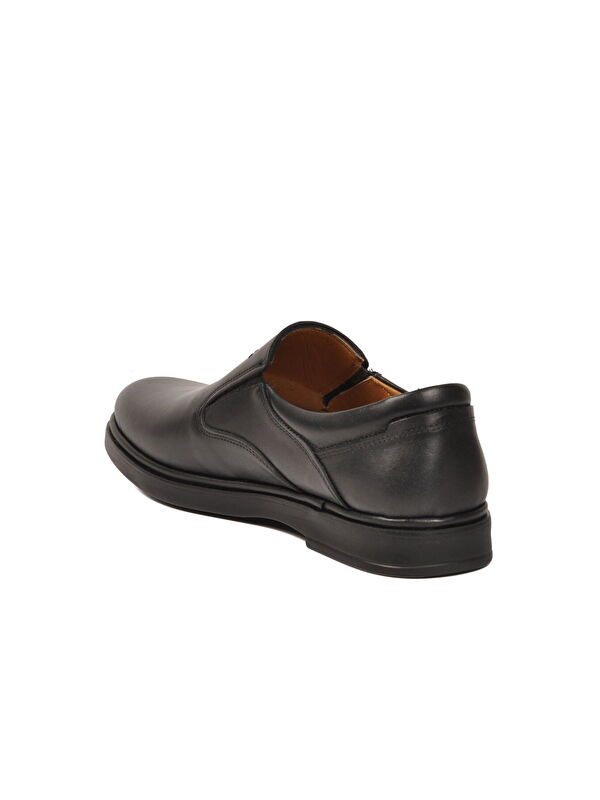 Ayakmod Siyah Ayakmod Hakiki Deri Erkek Casual Ayakkabı 329 M