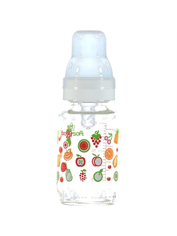Baby Soft 125 Cc Cam Bıberon - Beyaz