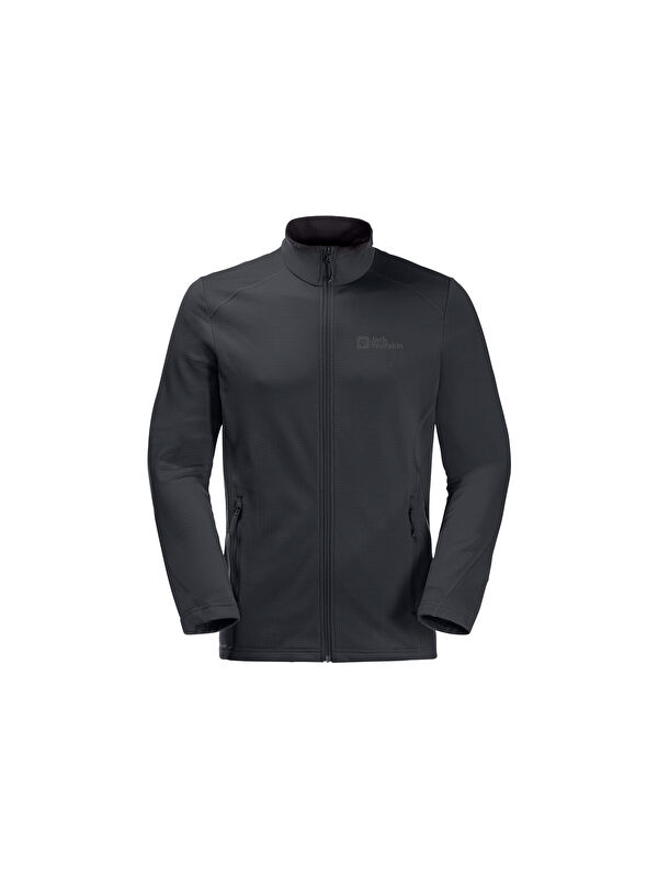 Jack Wolfskin Kolbenberg Fz Gri Erkek Fermuarlı Sweatshirt Hırka
