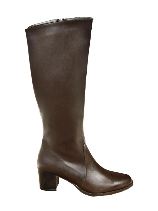 Kahverengi Kadın Çizme A654252709 - Görsel 8