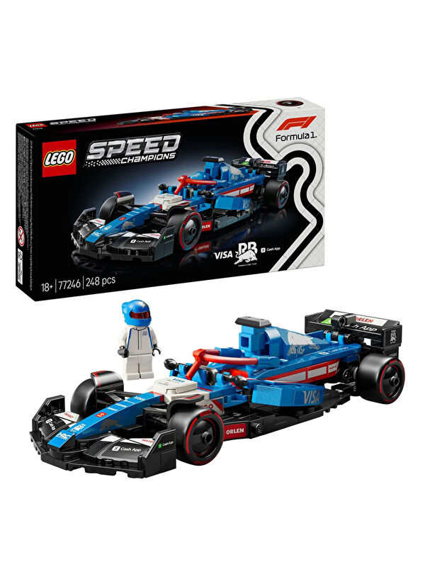 Lego Speed Champions Visa Cash App RB VCARB 01 F1 Yarış Arabası 77246