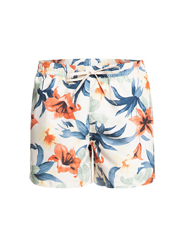Quiksilver Erkek Volley Short Everyday Garden Path Volley 15 Beyaz