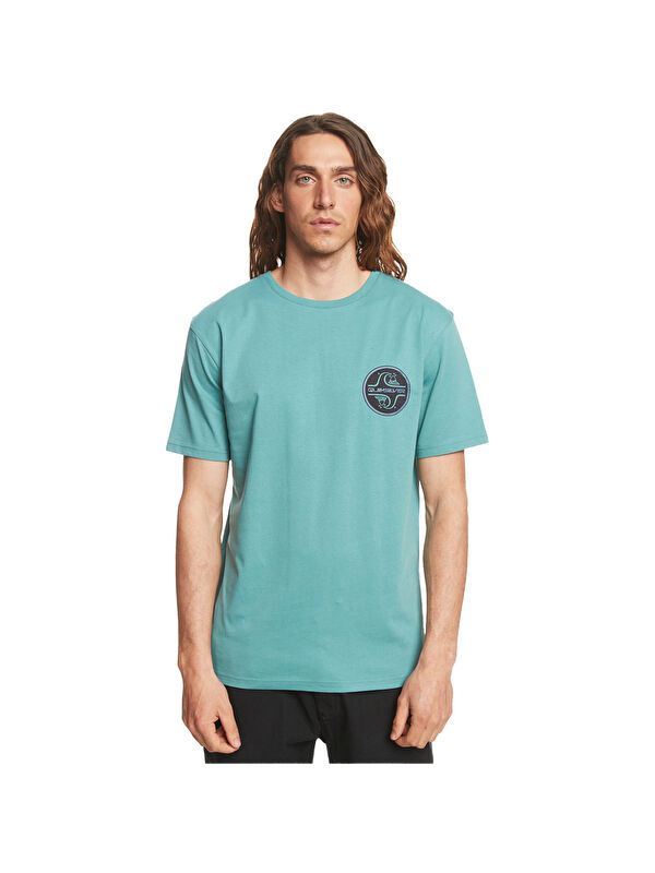 Quiksilver Corebubble Erkek Mavi Tişört