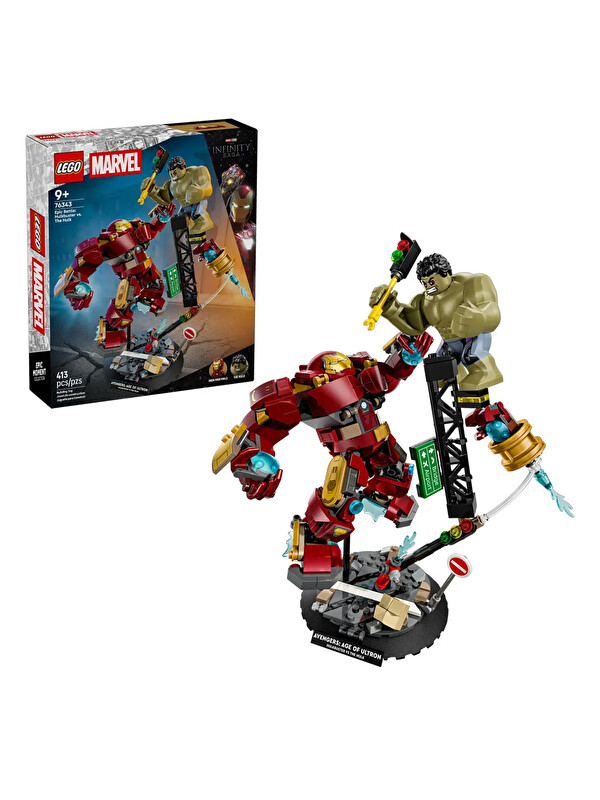 Lego Marvel Efsanevi Savaş: Hulkbuster, Hulk’a Karşı 76343