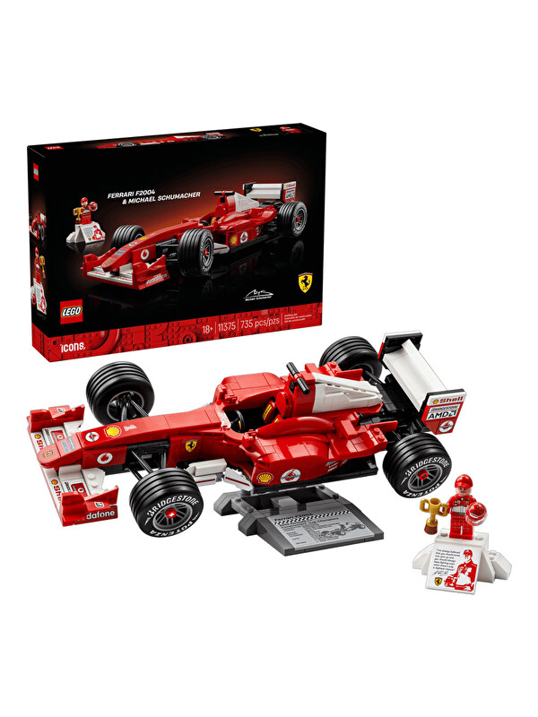 Lego Icons Ferrari F2004 & Michael Schumacher 11375