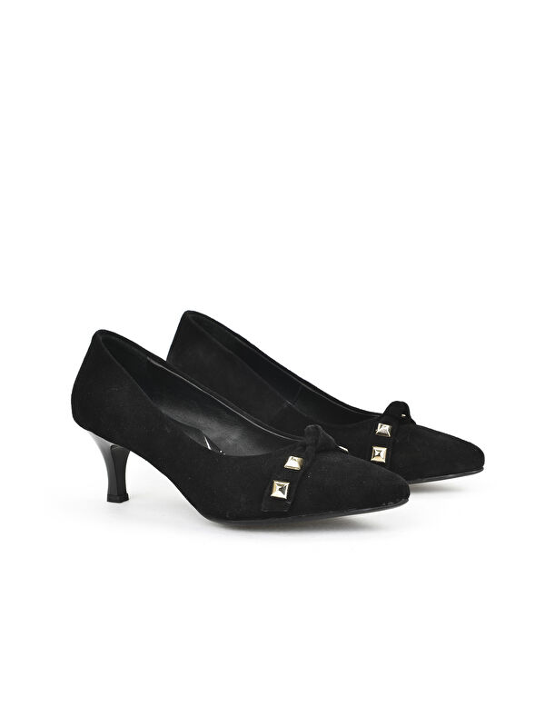 Kadın Hakiki Deri Ayakkabı 1531050Z26105005K Siyah - Görsel 3