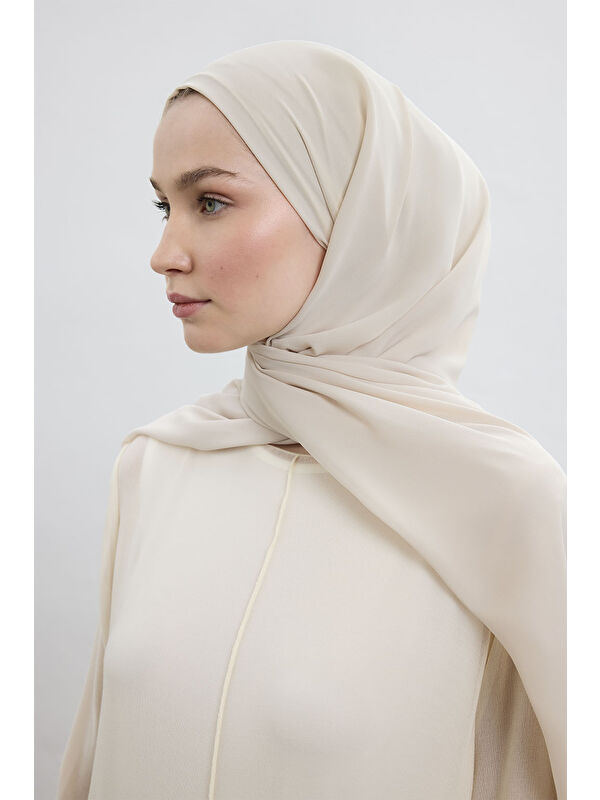 QEF Comfort Luxe Şal Koyu Krem