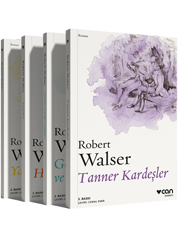 Can Yayınları Robert Walser Seti (4 Kitap)