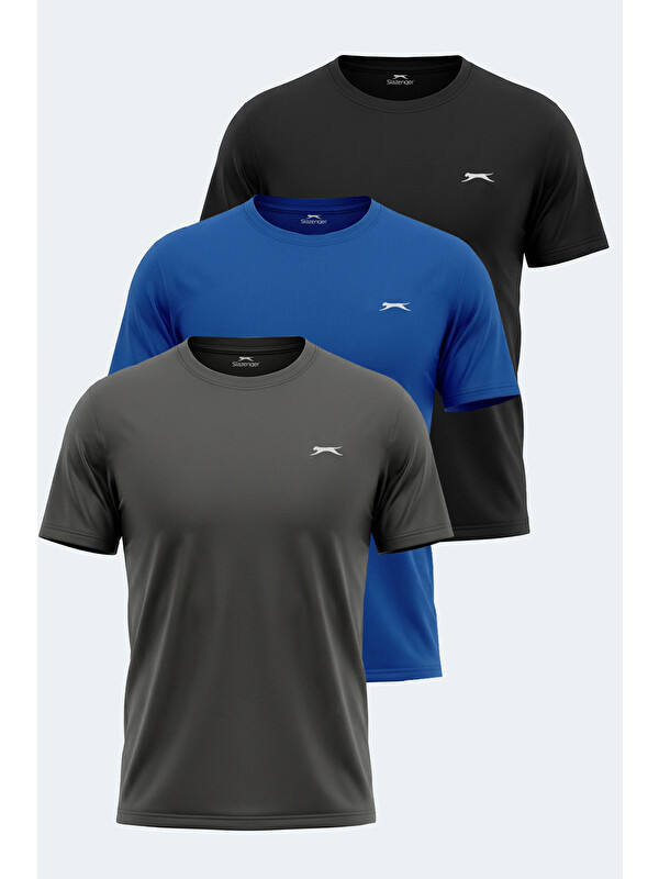 SLAZENGER ODALIS 3 LÜ SET Erkek Tişört