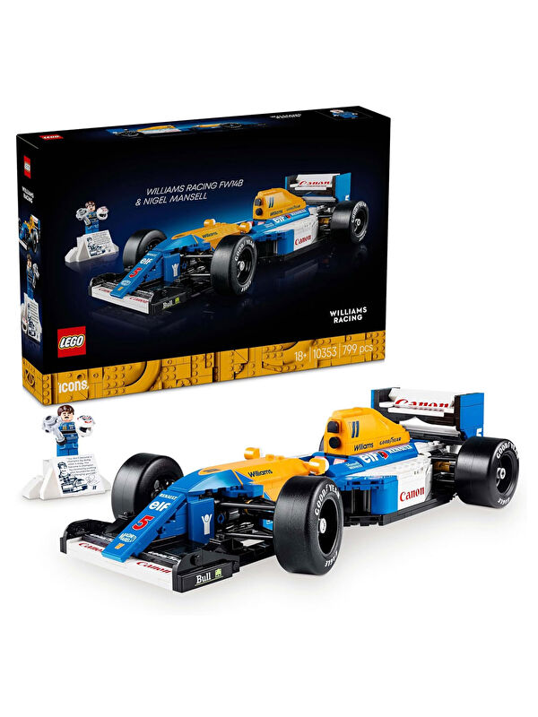 Lego Icons Williams Racing FW14B ve Nigel Mansell 10353