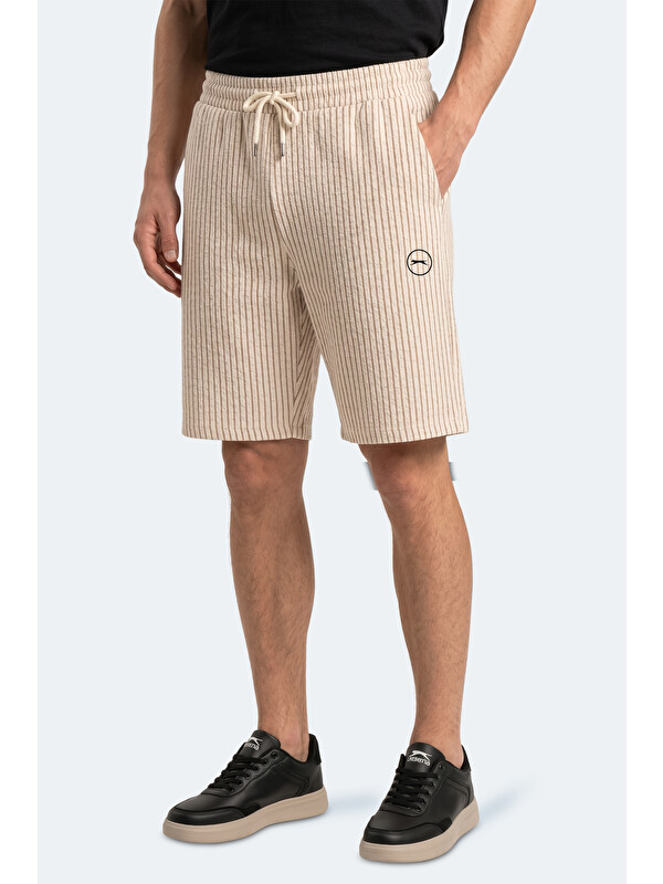 SLAZENGER NOMAD Erkek Cepli Kahve Şort
