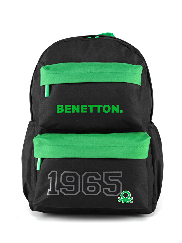United Colors Of Benetton 1965 Çift Ön Cepli Erkek Çocuk Sırt Çantası