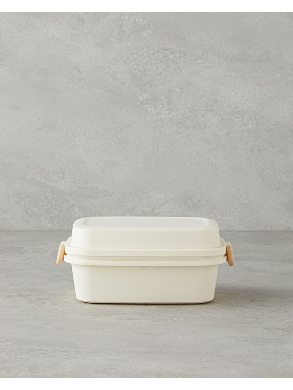 English Home Yummy Food Plastik Lunch Box Krem
