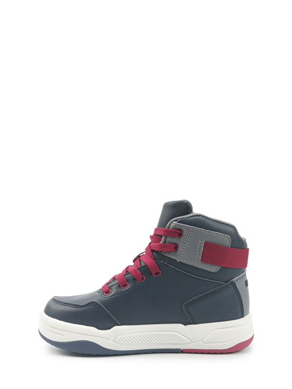 PHITA JR 5PR Lacivert Erkek Çocuk High Sneaker - Görsel 4