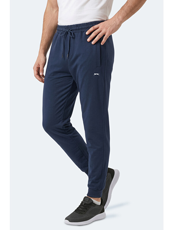 SLAZENGER OMIROS RBN. I Erkek Cepli Lacivert Eşofman Altı