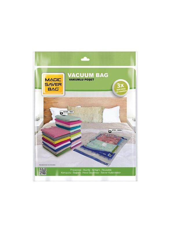 Magic Saver Bag 2'li XXLarge Vakumlu Poşet Seti
